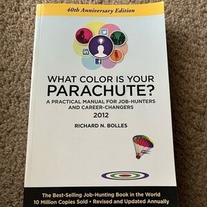 “What Color is Your Parachute” Richard N. Bolles 2012 40th Anniversary Edition
